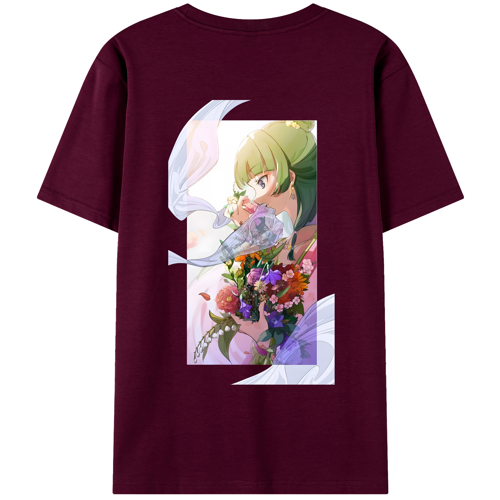 （画像用） 薬屋のひとりごと The Apothecary Diaries レディース半袖Tシャツ(バックプリント)